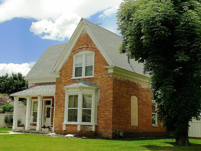Historic Spencer House on Main Street in Payson, Utah