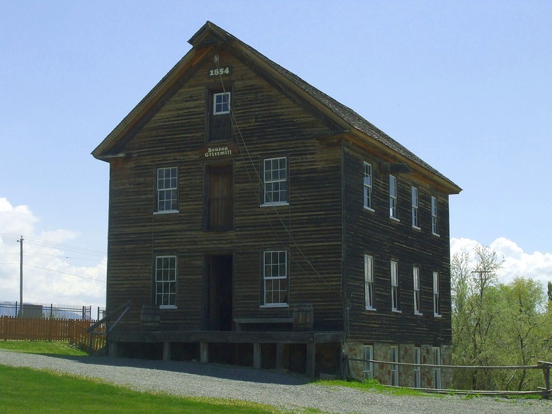 Historic Benson Grist Mill near Stansbury Park, Utah